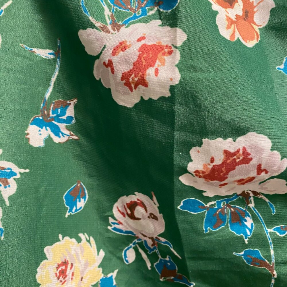 Fervour green floral 2x sleeveless top - Picture 5 of 9